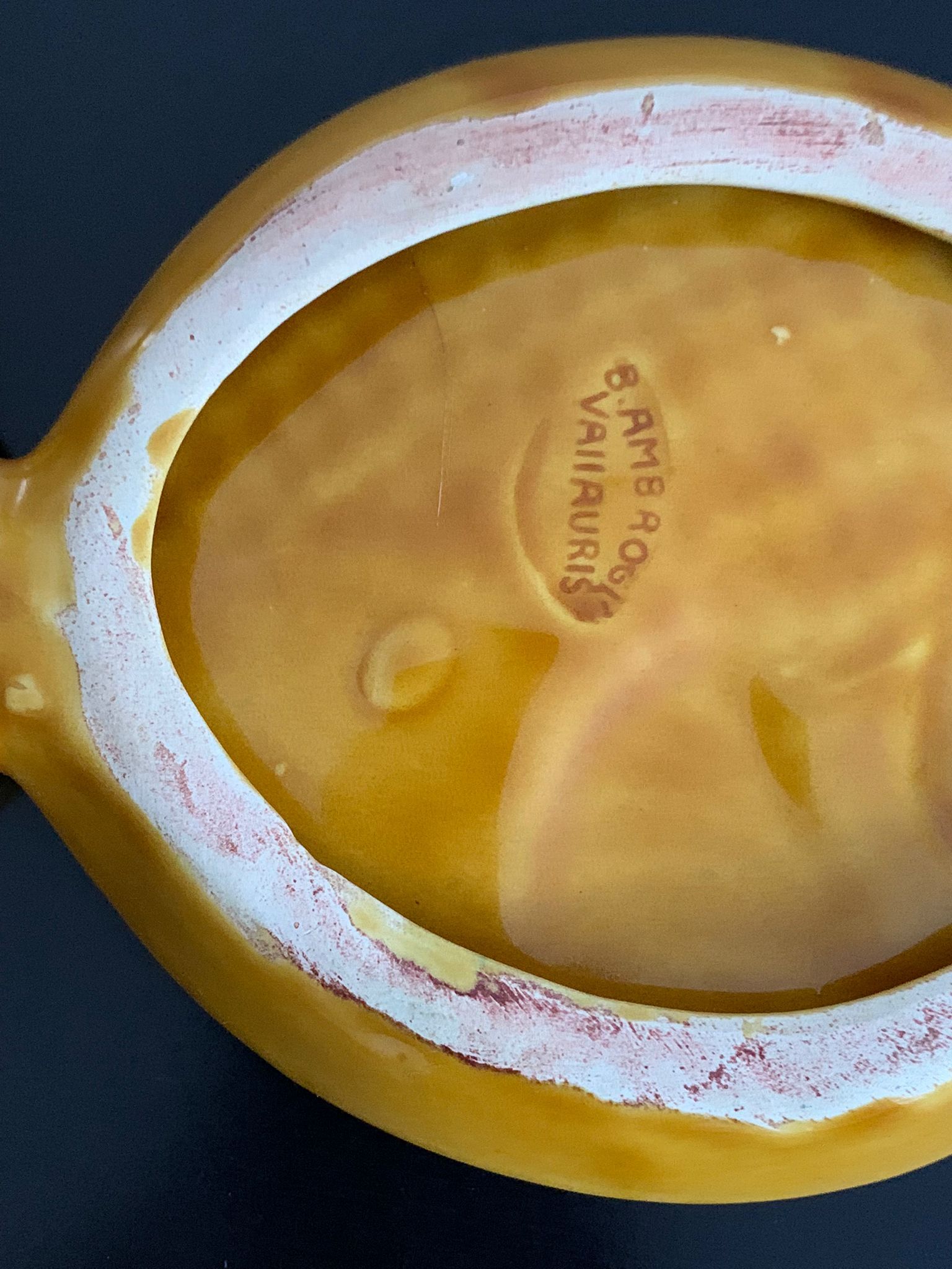 Vallauris baptistin ambrogio - empty pocket, ashtray fish 60s