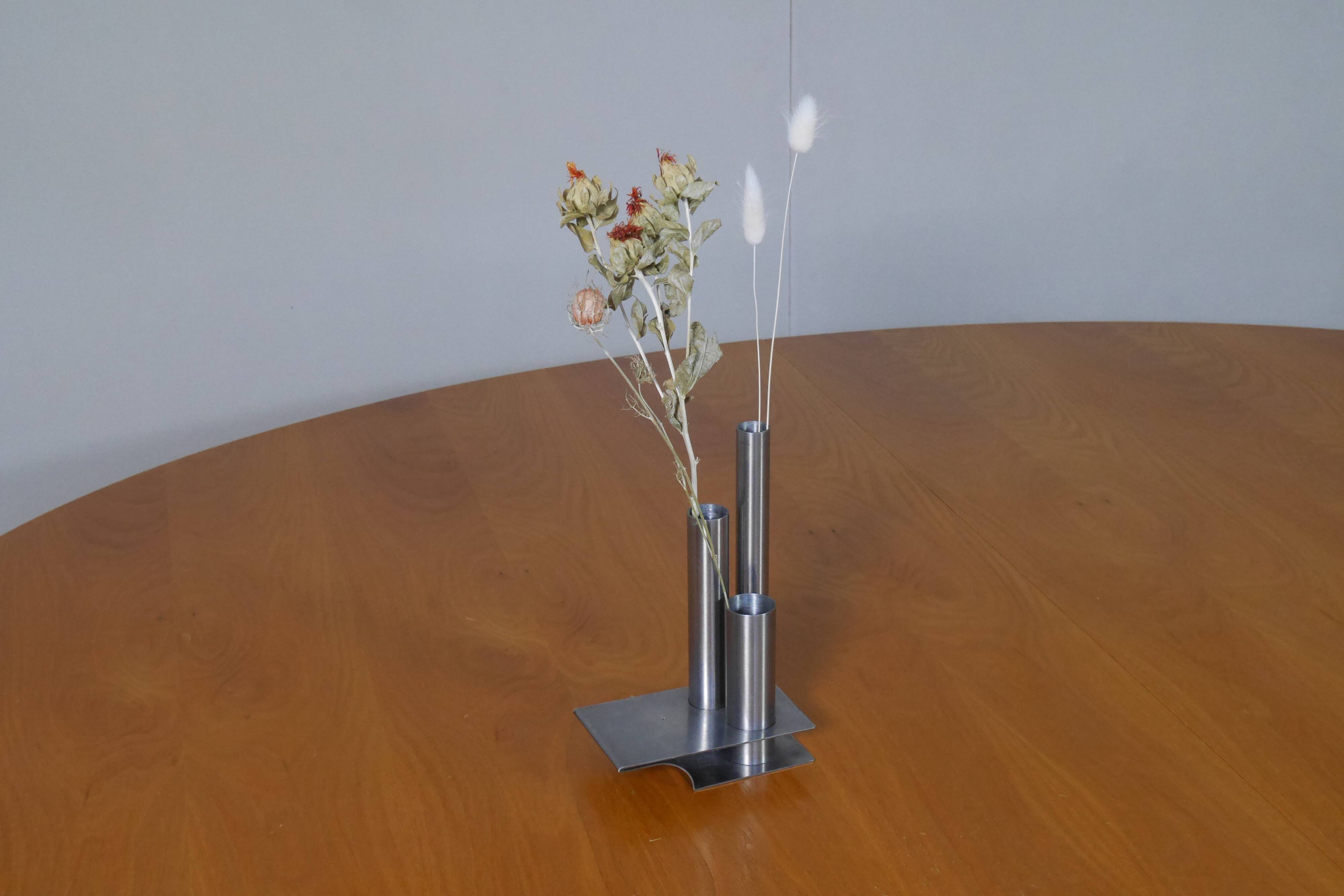 Letang Remy stainless steel soliflore vase 70