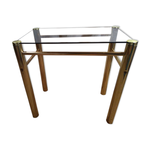Table d'appoint verre