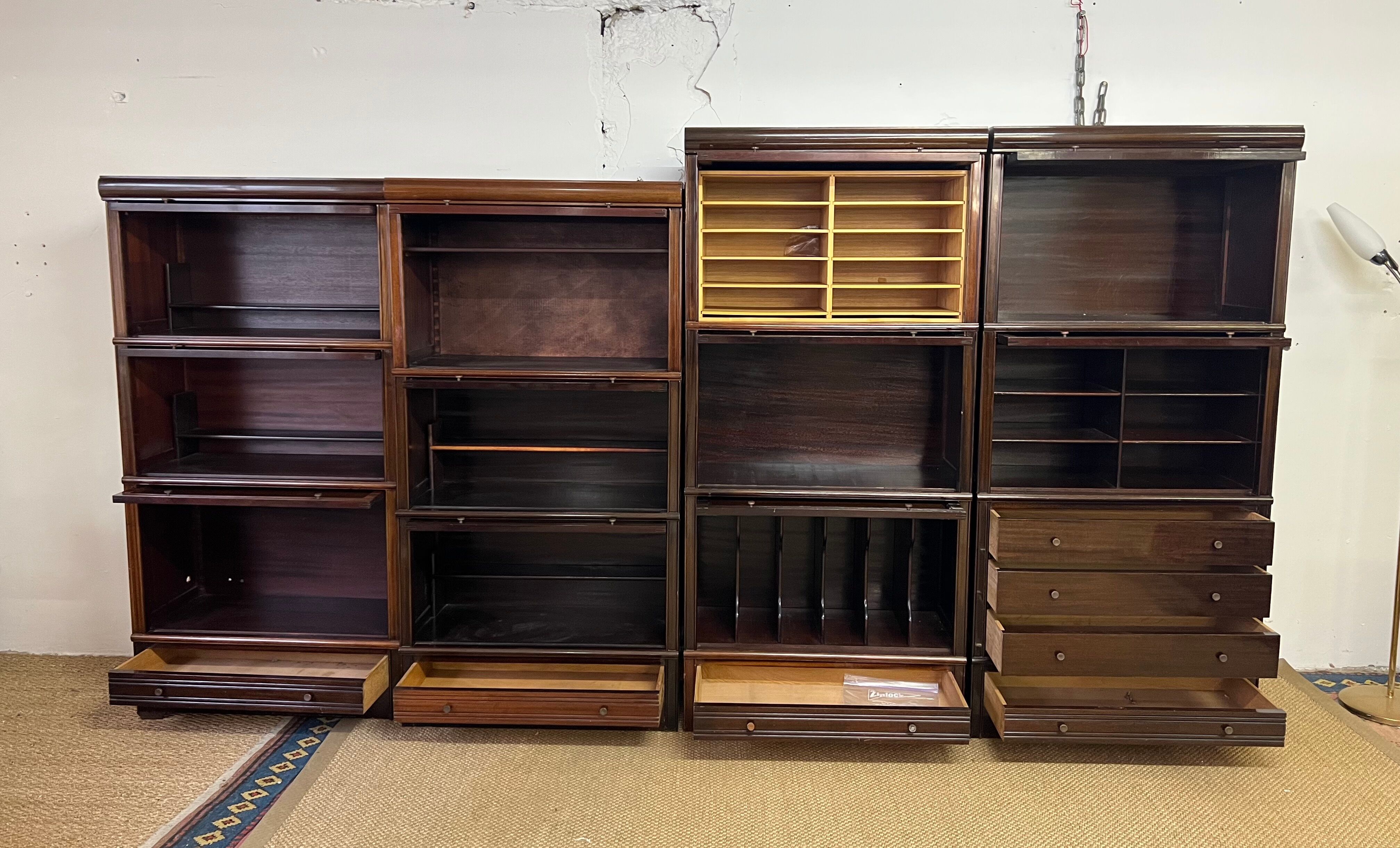 Modular bookcase cabinet MD