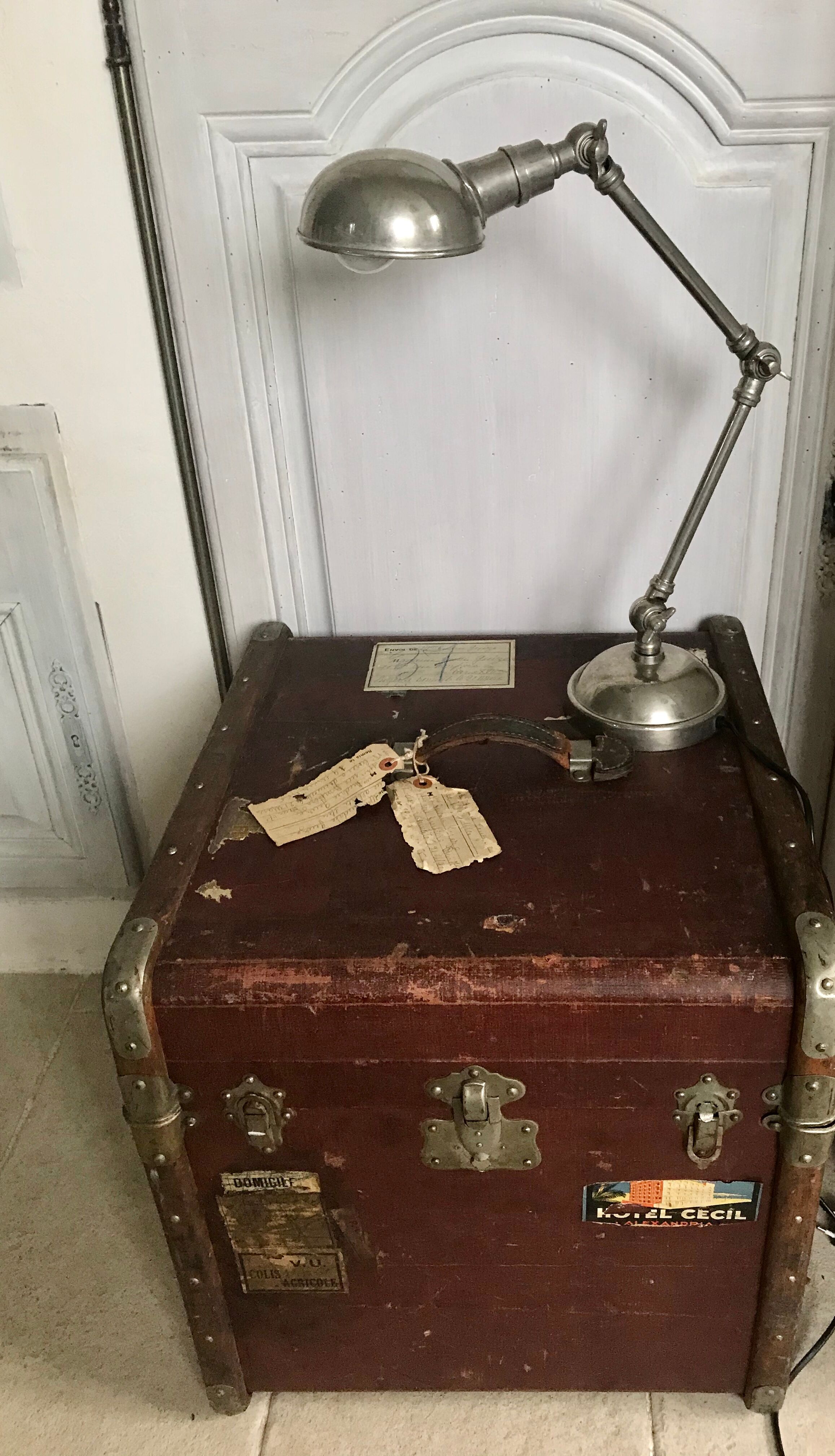 Vintage workshop lamp