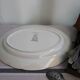 Oval ceramic plate