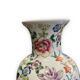 China porcelain vase painted floral decor