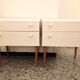 Paire de chevets scandinaves vintage