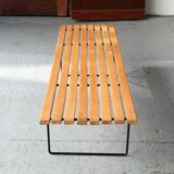 Slatted bench '400' by Harry Bertoia