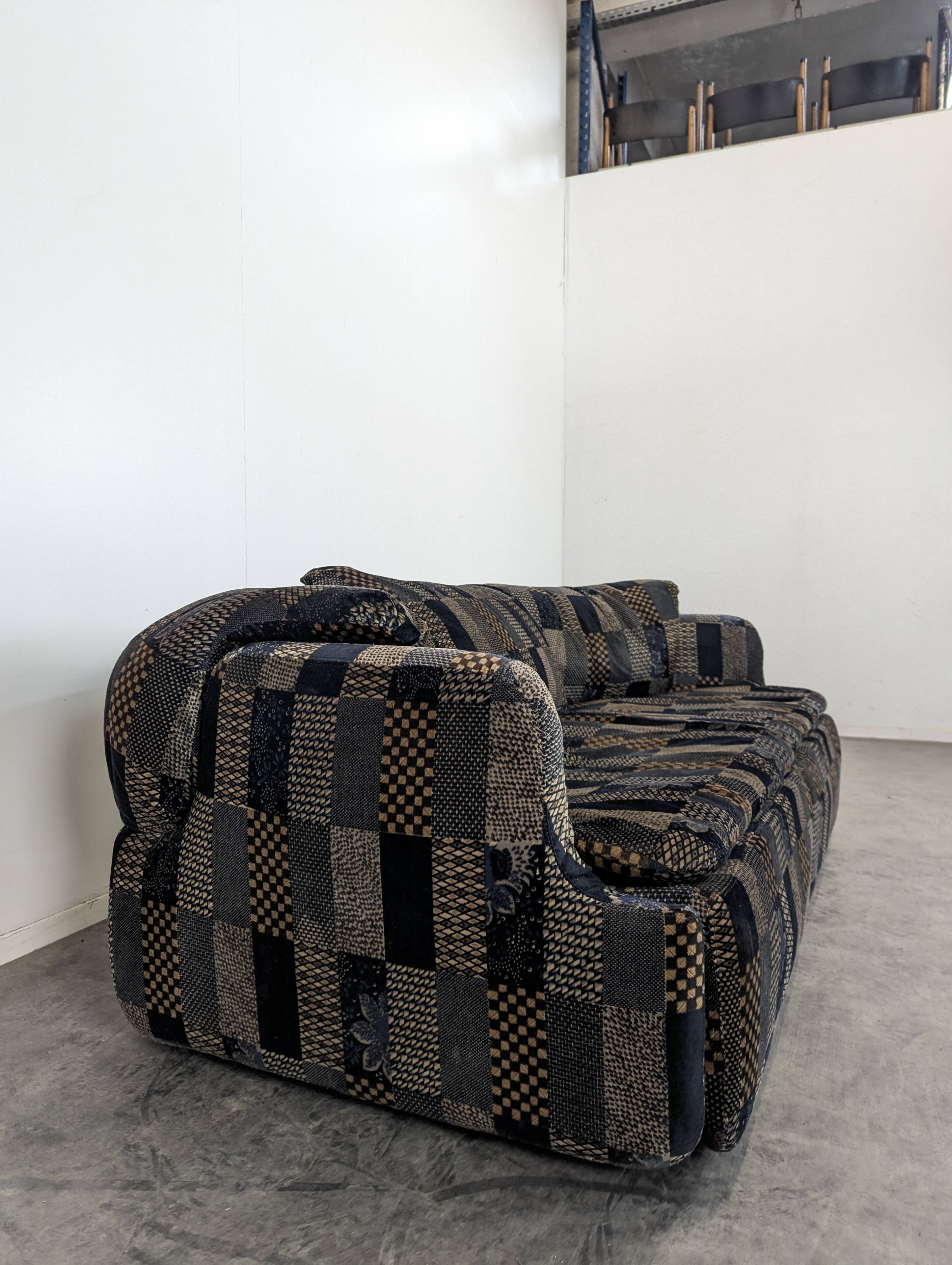 Canapé Confidential by Alberto Rosselli for Saporiti