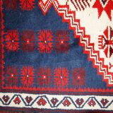 Tapis vintage fait main Anatolien turc 87cm x 145cm (1970s)