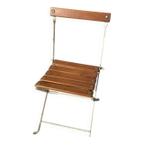 Wooden folding children's chair