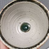 Ceramic bowl by Marie Hjorth, 1980s, Denmark.