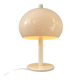 Vintage Space Age white Dijkstra mushroom table lamp