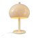 Vintage Space Age white Dijkstra mushroom table lamp