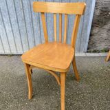Lot of 50 mismatched bistro chairs french Restaurant THonet curved wood