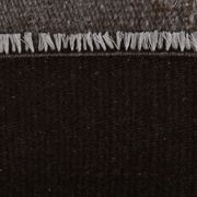 418x65 cm dark brown beige turkish runner wool kilim rug, corridor kilim