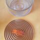 Round art deco glass box 1930