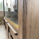 XXL oak display cabinet furniture