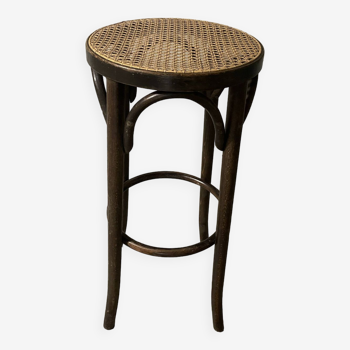 Cane bar stool