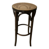 Cane bar stool
