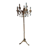 Lampadaire candélabre classique de style régence