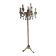 Lamppost classic candelabrum in regency style