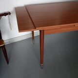 Teak table in the early 80s