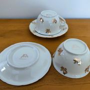 Déjeuners anciens en porcelaine