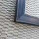 Old black patinated frame