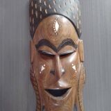 Handcrafted African wall mask