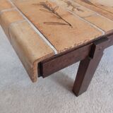 Vallauris herbarium coffee table by Roger Capron