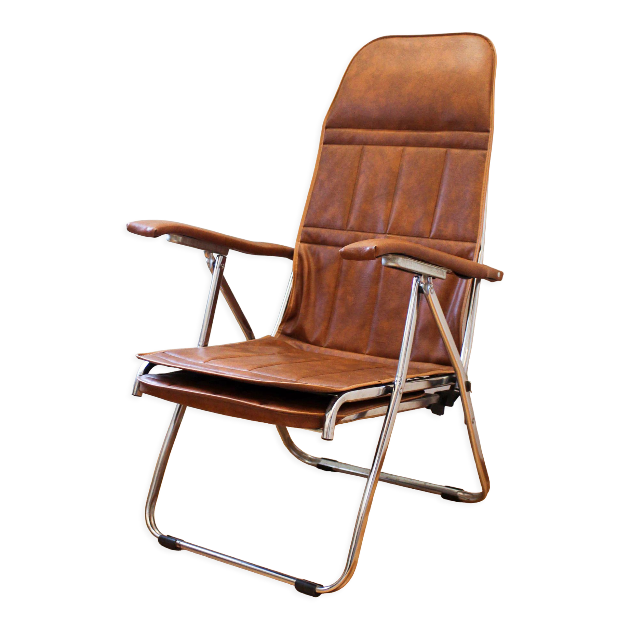 Deck chair Maule Marga Italy 70s