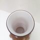 Beige opaline vase Swedish Orrefors