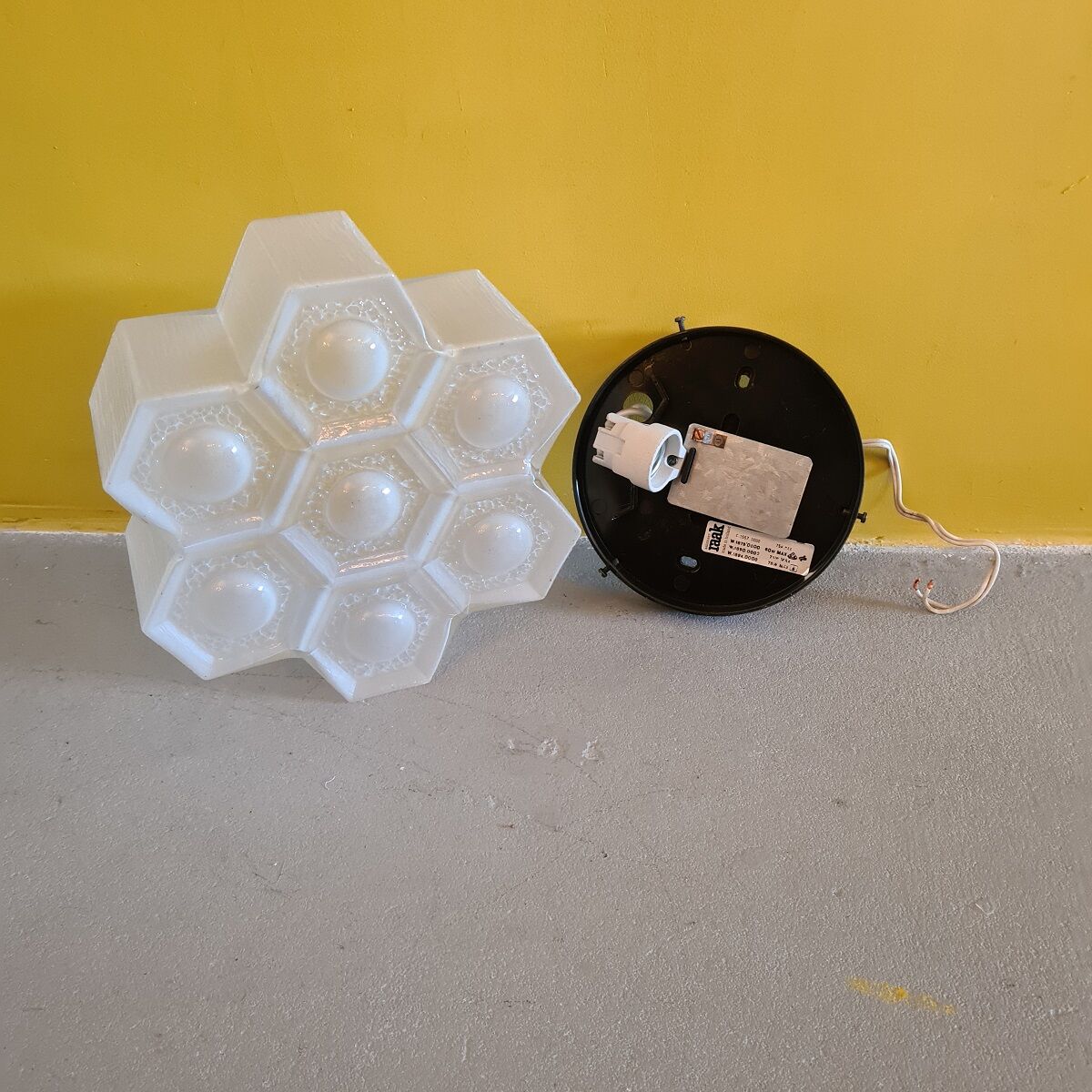 Raak Amsterdam Wall/Ceiling Lamp 1960/70s