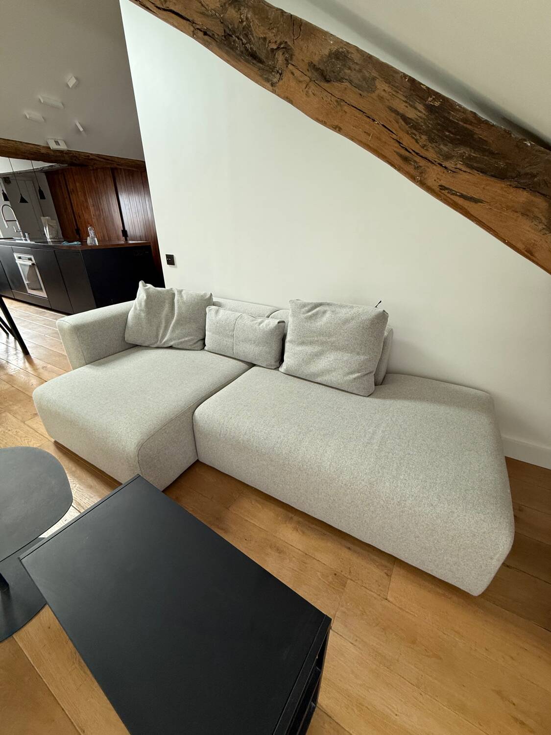 Canapé d'angle Hay Studio / 2,5 places – L 246 cm / Accoudoir gauche