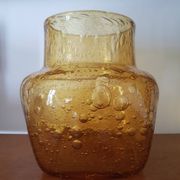 Vase en verre vintage