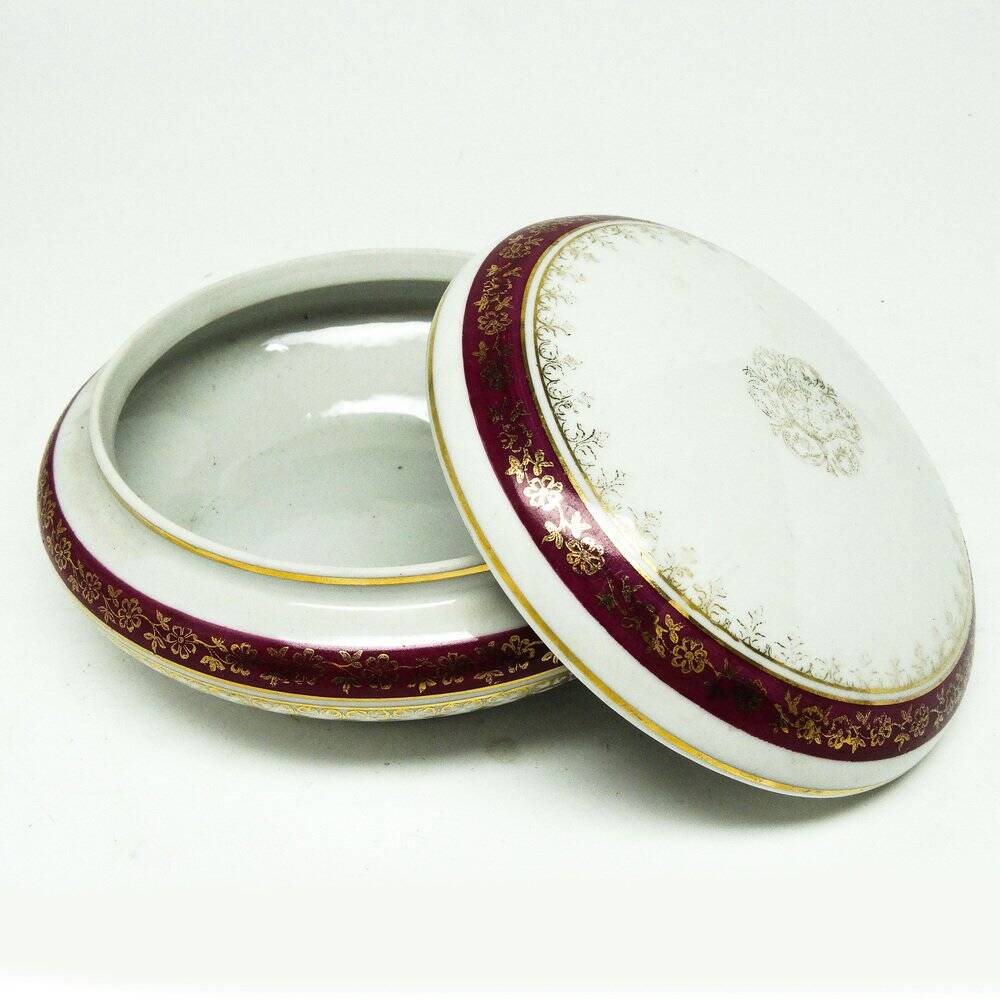 Art Deco candyer from Ćmielów, Poland, 1930s