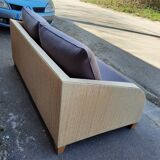 Yamakado hiroyuki sofa in woven wicker