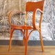 Baumann Chair Curved Wood