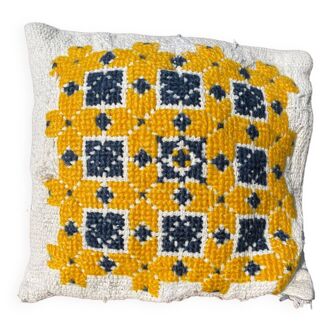 Yellow 60 cushion