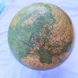 Globle around the 1930s on aluminum base