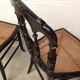 Paires de chaises Napoléon III  assises cannées