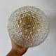 Vintage square glass globe wall/ceiling light (PLAF01)