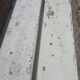 Old school bench white old patina