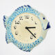 Popart fish-shaped wall clock, Kienzle, Germany, 1980s