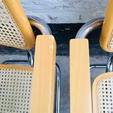 9 chairs model B64 design by Marcel Breuer