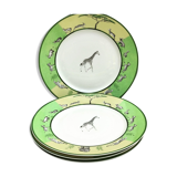Hermes Africa green plates