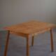 Danish modern birch desk/dining table attributed to Philip Arctander, 1940s.