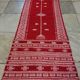 Handmade Kilim red and white corridor 190x58cm