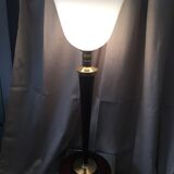 Mazda wood and metal desk lamp