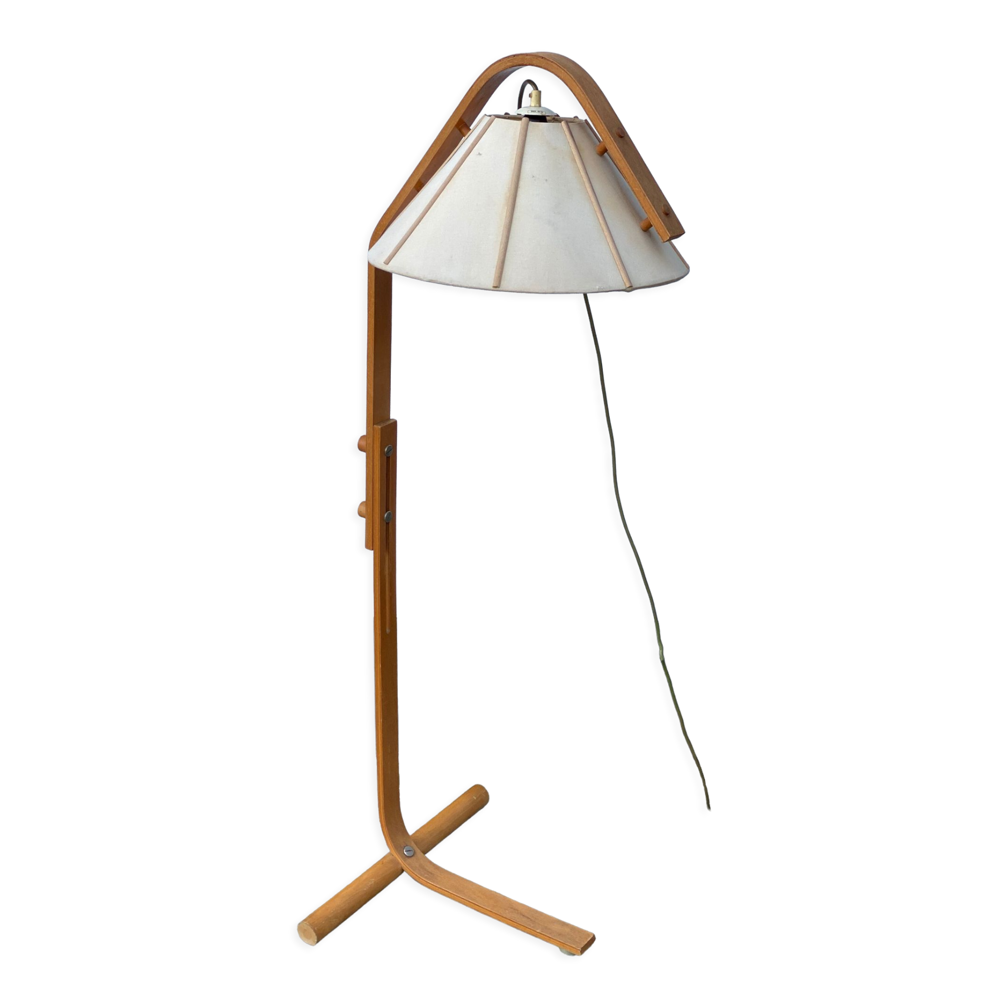 1970’s aneta floor lamp by jan wickelgren