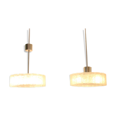 Suspension Doria Leuchten argent 40 cm