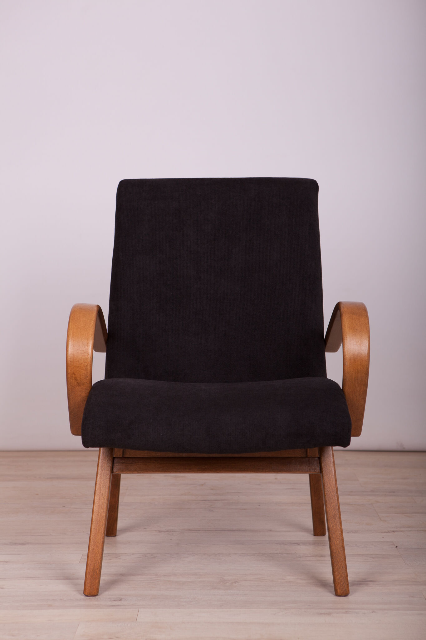 Model 53 Armchairs by Jaroslav Smidek for TON, 1960s, Set of 2